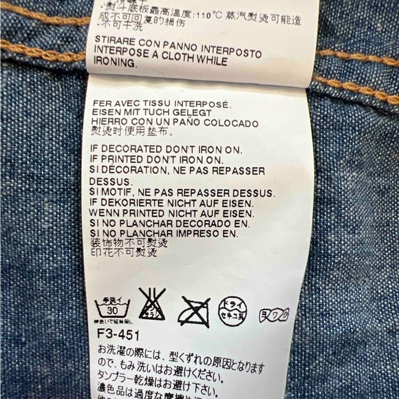 DSquared2 Western Denim Snap Up Shirt - 50 - Picture 14 of 15